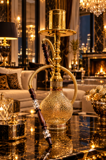 قلیان طلاکوب ترک کلکسیون